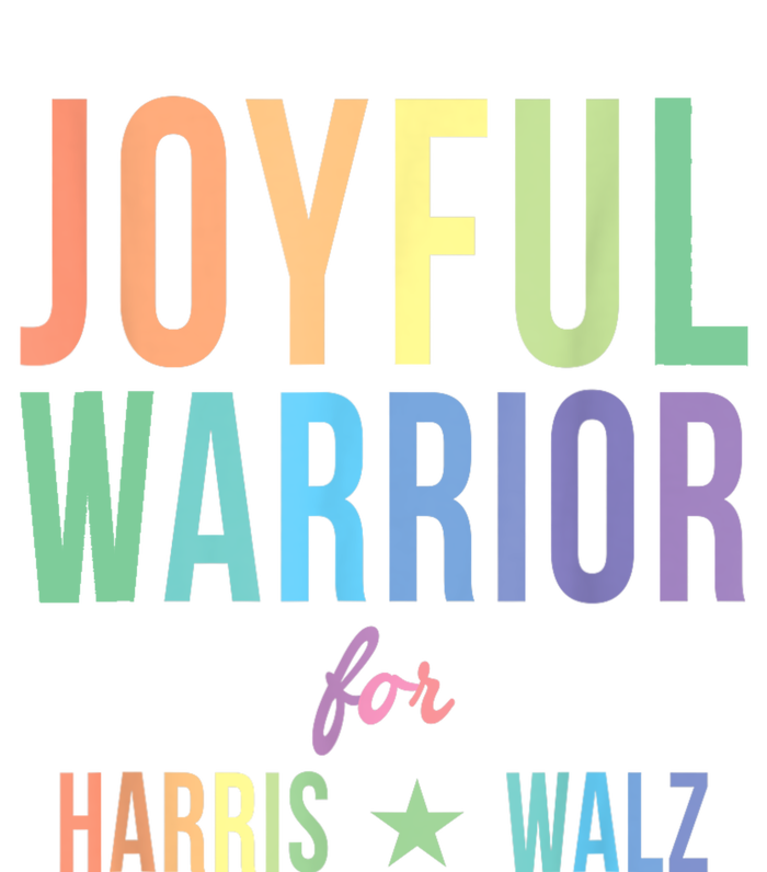 Joyful Warrior For Kamala Harris Tim Walz 2024 Women's Fleece Hoodie