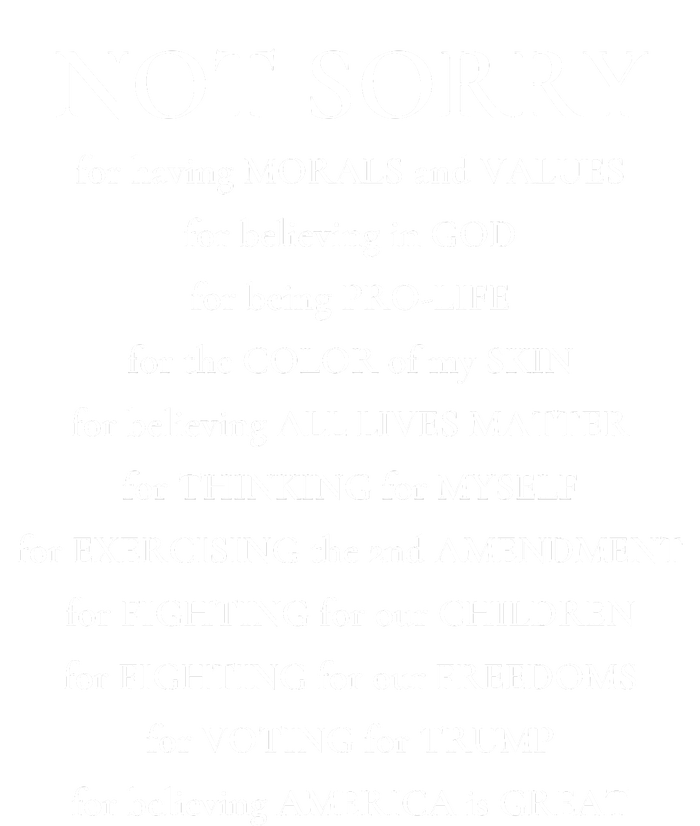 Not Sorry Republican T-Shirt