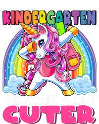 Kindergarten Got Cuter Dabbing Unicorn Back To School T-Shirt