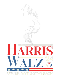 Harris Waltz 2024 Election Funny Cat Kamala Harris Tim Walz Ladies PosiCharge Competitor Racerback Tank