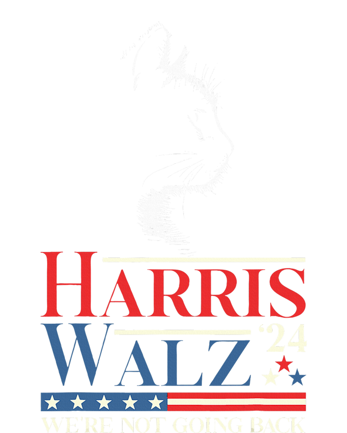 Harris Waltz 2024 Election Funny Cat Kamala Harris Tim Walz Ladies PosiCharge Competitor Racerback Tank