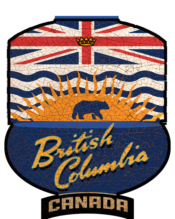 British Columbia Souvenir Snapback Five-Panel Rope Hat