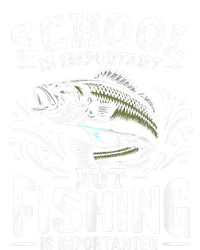 Funny Fishing Fisherman School Is Important But Fishing Performance Sprint T-Shirt