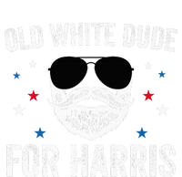 Old White Dude For Harris Comma La 2024 White Beard Premium Tie-Dye T-Shirt