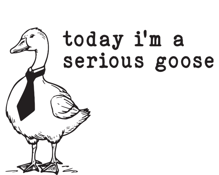 Today Im A Serious Goose T-Shirt