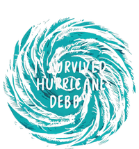 I Survived Hurricane Debby 2024 Florida Womens Funnel Neck Pullover Hood