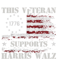 Veterans For Walz 2024 Election Wool Snapback Cap