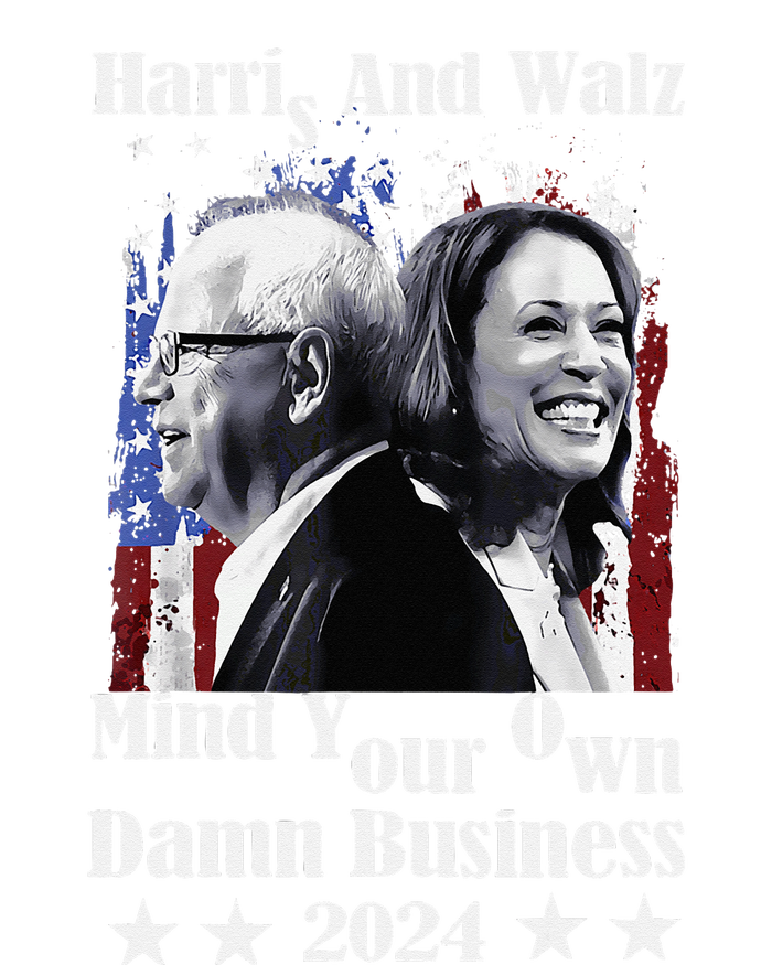 Walz Waltz 2024 Mind Your Own Damn Business T-Shirt