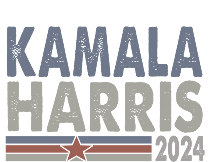 Harris 2024 Grunge Retro Stripes Vintage Kamala Harris 2024 Gift T-Shirt