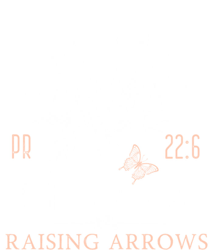 Homeschool Mama Mom Raising Arrows MotherS Day Funny Gift T-Shirt