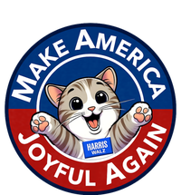 Make America Joyful Again Harris Wall 2024 Cat Lady Cooling Performance Crew T-Shirt