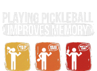 Funny Playing Pickleball Improves Memory Pickleball T-Shirt