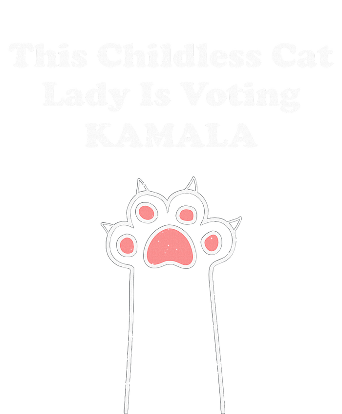 This Childless Cat Lady Is Voting For Kamala Harris T-Shirt