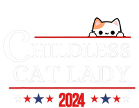 Childless Cat Lady 2024 For Kamala Harris 2024 Kids Hoodie