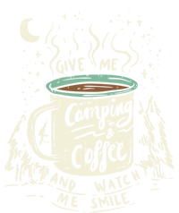 Camping And Coffee Women's V-Neck T-Shirt