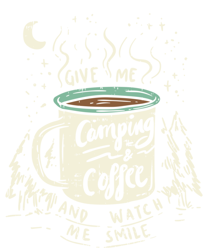 Camping And Coffee Women's V-Neck T-Shirt