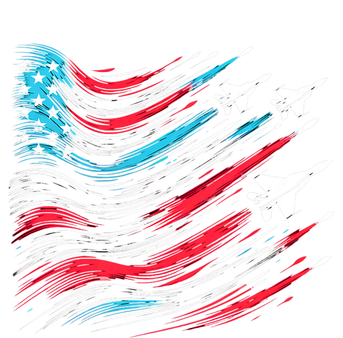 4th Of July Jet American Flag Patriotic Usa T-Shirt