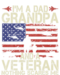 IM A Dad Grandpa And Veteran Fathers Day Papa Grandpa Gifts Long Sleeve Pajama Set