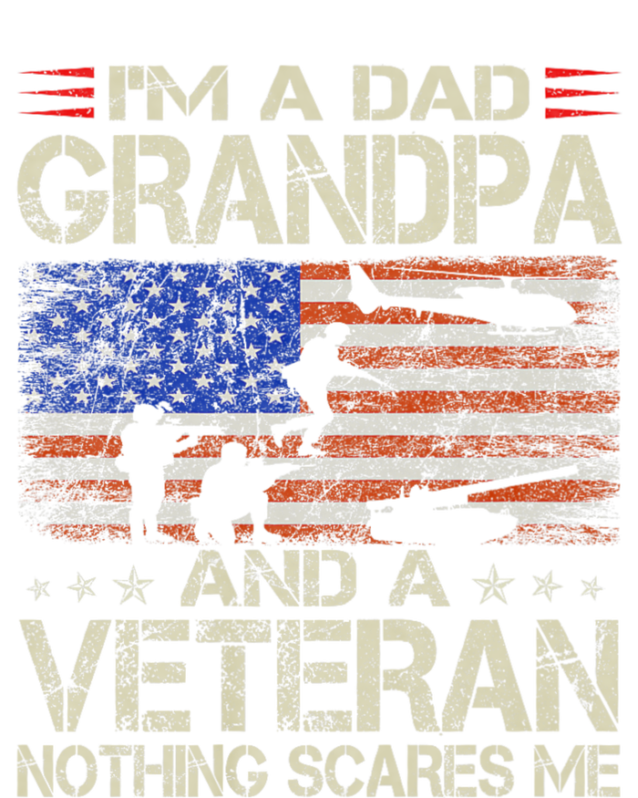 IM A Dad Grandpa And Veteran Fathers Day Papa Grandpa Gifts T-Shirt