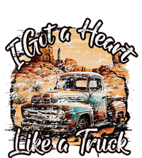 I Got A Heart Like A Truck Country Old Rusty Truck T-Shirt