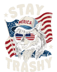 White Trash Party Attire Redneck Raccoon Stay Trashy Usa Long Sleeve Shirt