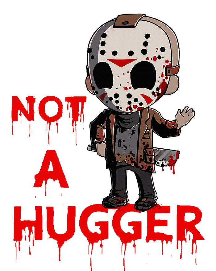 Not A Hugger Funny Jason Friday The 13th Impact Tech Backpack