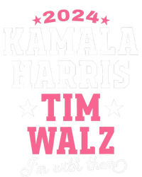 Kamala Harris Tim Walz 2024 President Election I’M With Them T-Shirt