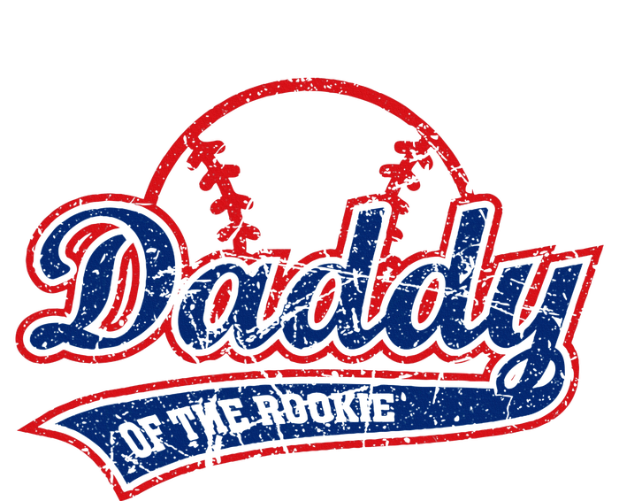 Funny Vintage Baseball Daddy Of The Rookie T-Shirt