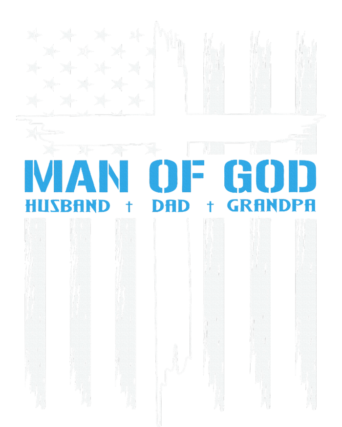 Man Of God Cross American Flag Jesus Christian Tall Hoodie