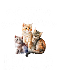 Cats Make Me Happy Humans Make My Head Hurt Cat Lover T-Shirt