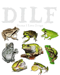 Dilf Damn I Love Frogs Frog Species Graphic T-Shirt