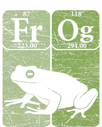 Frog Periodic Table Elements Herpetologist Frog Lover Retro Women's Fleece Hoodie