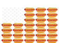 Hot Dog American Flag T-Shirt