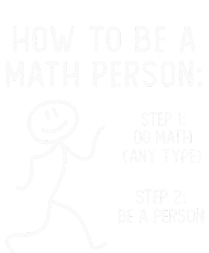 How To Be A Math Person Poster