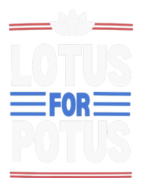 Harris Walz For Presiden Lotus For Potus Insulated Varsity Jacket