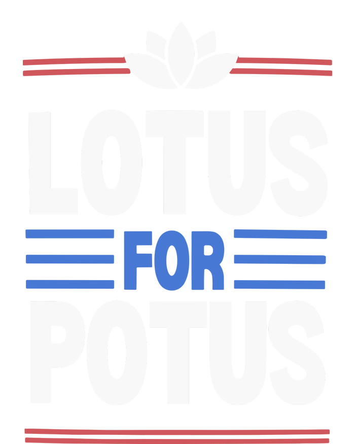 Harris Walz For Presiden Lotus For Potus Insulated Varsity Jacket