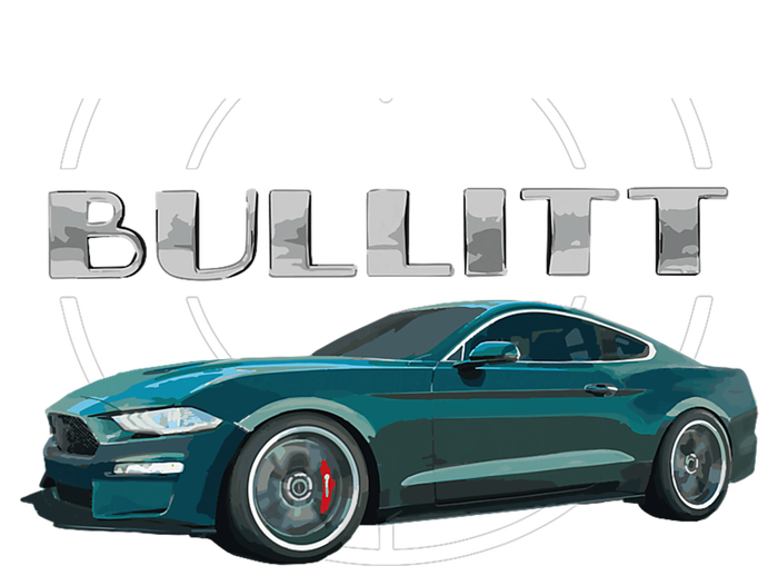 S550 Bullitt Performance Car 5.0liter V8 Muscle Green Tall Long Sleeve T-Shirt