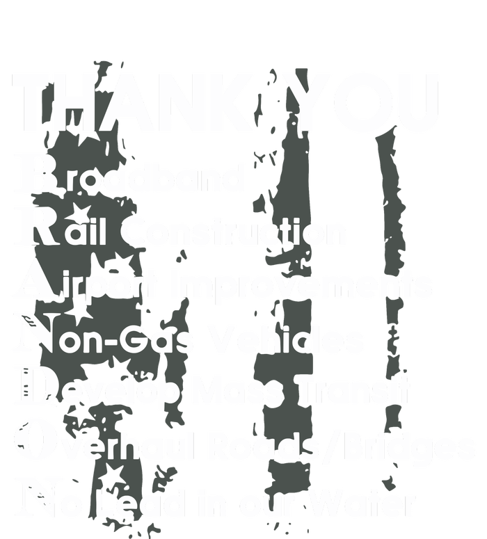 Thank You Broadband Rail Construction Airport Improvements Nongas Vehicles Limi Ladies Long Sleeve Shirt