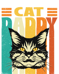 Cat Daddy Retro Vintage FatherS Day Pet Lover T-Shirt