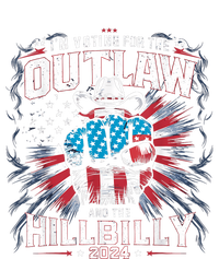 Retro Us Flag Outlaw Hillbilly 2024 Trump Vance 2024 T-Shirt