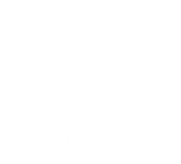 Awesome Like My Daughter Dad Fathers Day Women's V-Neck T-Shirt