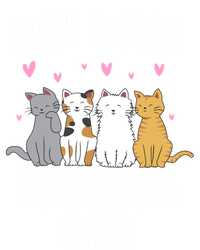 Just A Who Loves Cats Cute Cat Lover Meaningful Gift Mesh Reversible Basketball Jersey Tank