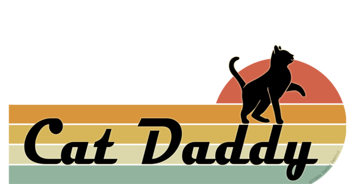 Retro Cat Lovers Cat Daddy Tank Top