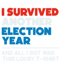 Funny Political I Survived Another 2024 Election President Women's Racerback Tank