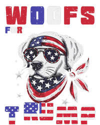 Woofs For Trump 2024 Dogs Republican Elections President Fun Tall T-Shirt