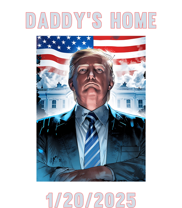 Donald Trump 2024 Daddys Home Cooling Performance Long Sleeve Crew