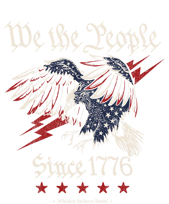 We The People Eagle American Flag Hoodie