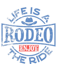 Life Is A Rodeo Bull Fighter Cowboy Longhorn Bull Riding Premium T-Shirt