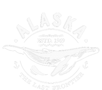 Alaska The Last Frontier Whale Home Cruise Womens California Wash Sweatshirt