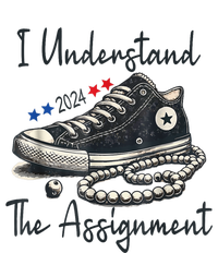 I Understand The Assignment Chucks And Pearls Election 2024 Softstyle CVC T-Shirt